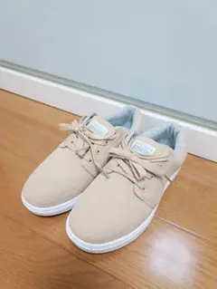 【未使用に近い】EDWINコーデュロイ×スウェット地スニーカー