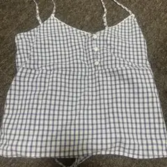 BRANDY MELVILLE ギンガムチェック キャミソール