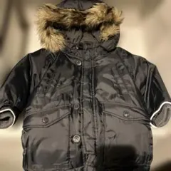 baby GAP ブラックダウンコート 18-24ヶ月