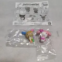 サンリオ　みんなでバカンスフィギュア マイメロディ、ウサハナ