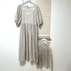 monbebe親子セットワンピース