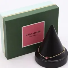 未使用美品箱付きケイトスペイドkate spadeフラワーモチーフ ブレスレットのサムネイル