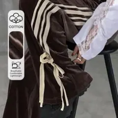 SHEIN レディースコントラストカラーストライプリボンルーズカジュアルパンツ