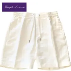 新品】RALPH LAUREN PURPLE LABEL ホワイトチノショーツ - メルカリ