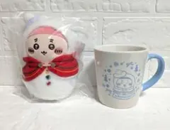 【最安値】ちいかわ 「ゆきだるまになっちゃった」 古本屋　ぬいぐるみ　マグカップのサムネイル