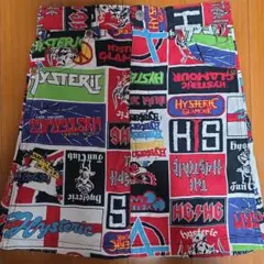 ヒステリックミニ　カラフルロゴデザイン スカート 130cm