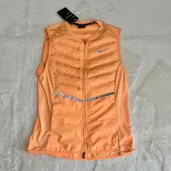 【タグ付】NIKE エアロロフト ダウンベスト L ランニング 軽量 保温 撥水