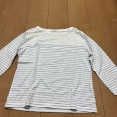 7分袖 ボーダーT レディース M~Lサイズ