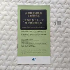 JR西日本グループ 株主優待割引券