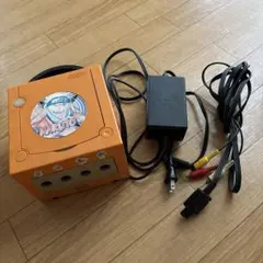 Nintendo ゲームキューブ　本体　オレンジ　コンセント付き　ジャンク品