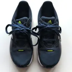 adidas キッズ スニーカー ダークブルー 20cm