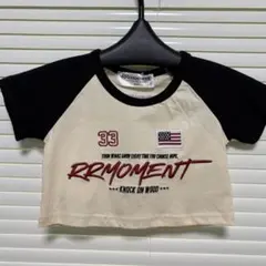 新品未使用 しまむら RRmoment Tシャツ 100cmのサムネイル