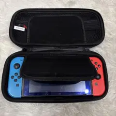 Nintendo Switch ハードケースブラックカードポケット20個 持運び