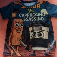 SAHUR Vs CAPPUCCINO SSASSINO Tシャツ