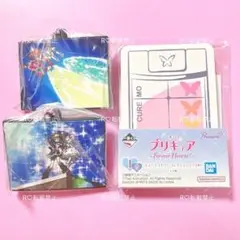 プリキュア 一番くじ 名場面ラバーチャーム ステーショナリーコレクション メモ帳