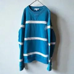 J.W.Anderson 24ss ボーダースウェット 青 Mのサムネイル