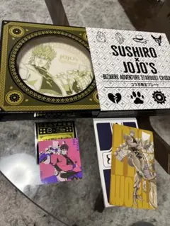スシロー　ジョジョの奇妙な冒険　コラボ限定　プレート　トラベルステッカー