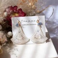 Ri- 様専用♦︎14kgfマザーオブパールフラワーカービングチャーム