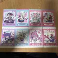 GIGO ゼンレスゾーンゼロ サンリオ　ポストカード 8枚　コンプリートセット