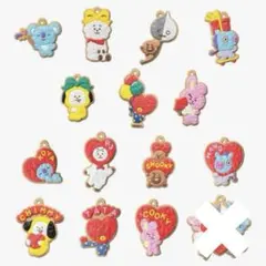 BT21 クッキーチャームコット2 14個