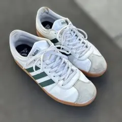 adidas スニーカー ホワイト グリーン 28.5cm