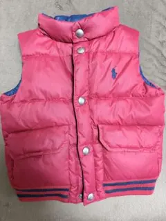 ラルフローレン リバーシブル ダウンベスト