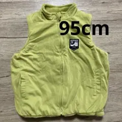 【95cm】もこもこ ミッキーマウス ミッキー フリース ベスト　冬物