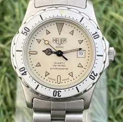 希少◎旧HEUER ホイヤープロフェッショナル 200ｍデイトヴィンテージ腕時計のサムネイル