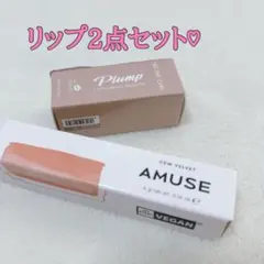 リップ 2点❣️ティント プランパー AMUSE SELINE GIRL 新品