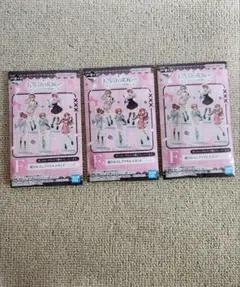 五等分の花嫁　一番くじ～二人だけの時間～F賞アクリルスタンド×3