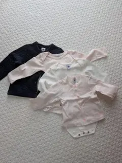 Petit Bateau ネイビー カーディガン 86cm