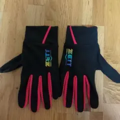 ZETT　裏起毛 トレーニング手袋