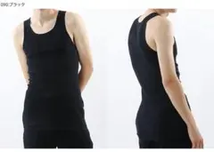 ヘインズ　Hanes 2枚組 タンクトップ　黒のサムネイル