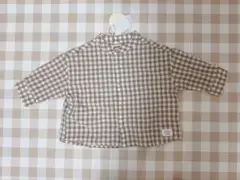テータテート　チェック　シャツ