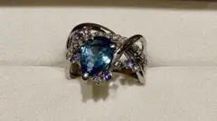 一級品❗️ブルーコーネルピンリングto1.00ct - メルカリ