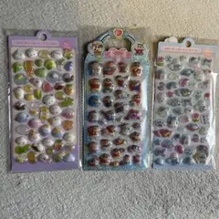 クレヨンしんちゃん3Dステッカー　シールまとめ売り