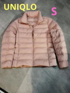 ユニクロ ウルトラライトダウン S ピンクベージュ 新品未使用 美品✨ 軽量