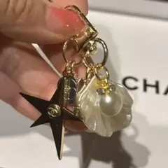 シャネル星チャーム 1 キーリング 1（ノーブランド品）