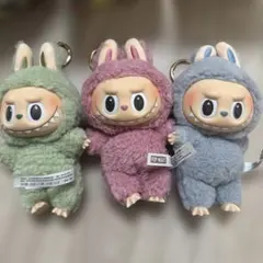 【確実正規品】POP MART マカロン ぬいぐるみ 3色　ラブブ labubu