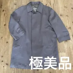 【ほぼ未使用】ツバメ メンズ コート カーキ色 フリーサイズ☆あったかおしゃれ♪