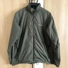 モンベル ライトシェルアウタージャケット L オリーブ 防風 1106273