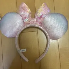 ディズニー スパンコール カチューシャ ピンク グラデーションのサムネイル
