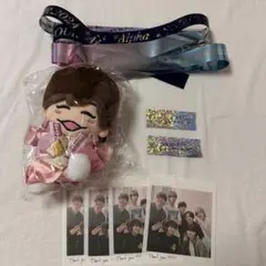 なにわ男子 長尾謙杜 ちびぬい　アジアツアー　台湾　韓国　銀テープ　銀テ