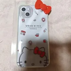 iPhone13ケース　スマホケース　ハローキティ　アイホンカバー