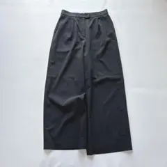 ballsey ワイドパンツ リネン混　ダークグレー　ストレート　2024のサムネイル