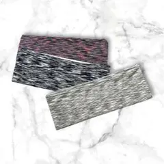 ヘアバンドセット ヘアターバン バンダナ 幅広 汗止め 洗顔 3色3点セット