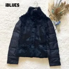 IBLUES イブルース ファー付きダウンジャケット 軽量 防寒 エレガント