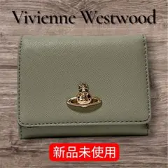Vivienne Westwood 折財布 黒 グレー 定番 銀 シンプル - メルカリ