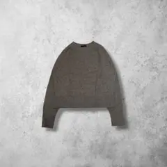 JEANASIS ニット グレー FREE セーター アンゴラ クルーネックのサムネイル