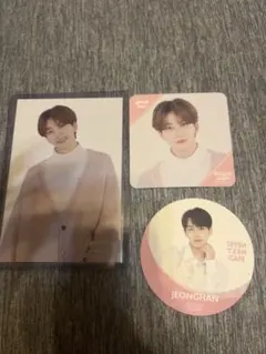 ☆seventeen cafe ジョンハンポストカードセット&コースター2枚☆